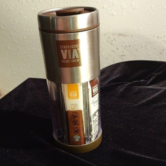 Starbucks VIA Ready Brew 10oz. Travel Tumbler Mug - Picture 1 of 7